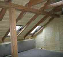 Ogrevamo streho podstrešja: kako pravilno izbrati materiale