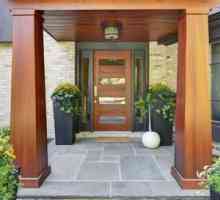 Vhodna vrata v zasebno hišo: tipi in izbori