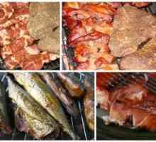 Vrste kadilnice za meso in ribe: vroče in hladno kadenje
