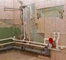 Zamenjava cevi v kopalnici in straniščih: obseg dela in njihova cena