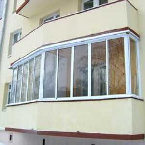 Cena za zasteklitev lož in balkonov z aluminijastim profilom