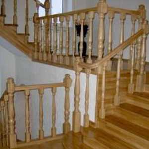Lesena baluster za stopnice: fotografija in opis