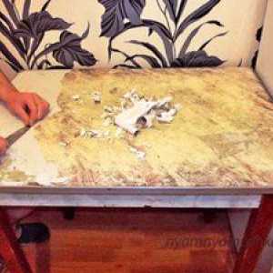 Kako obnoviti svojo staro mizo sami