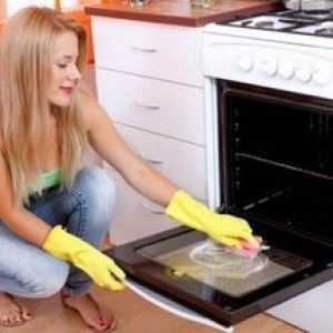 Kako očistiti pečico maščob in ogljikovih nanosov: sredstva in metode čiščenja
