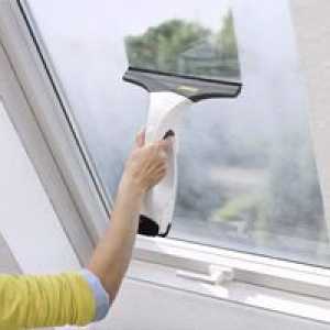 Kako uporabljati kercher z dolgim ​​ročajem za pranje oken
