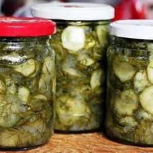 Kako pripraviti solato kumaric za zimo