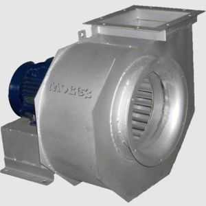 Dizajn centrifugalnih radialnih ventilatorjev polž