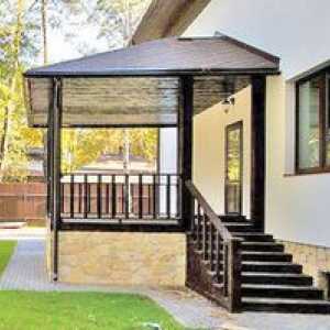 Izdelujemo lastno verando v zasebni hiši