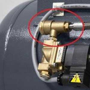 Kontrolni ventil kompresorja: naprava, namen, tipi