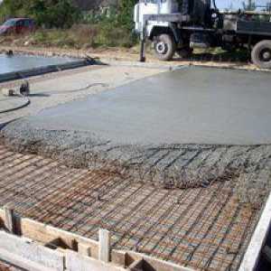 Značilnosti betona delujejo glede na snap