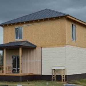 Značilnosti gradnje hiše od drsnih plošč