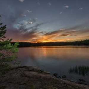 Karelska jezera: ribolov v naravi