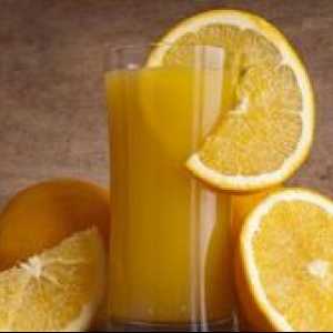 Priprava pomarančnega soka doma