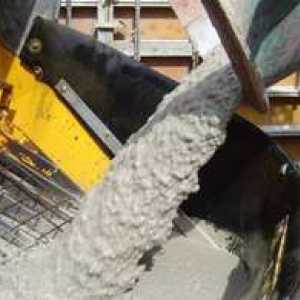 Uporaba in priprava betonskega betona