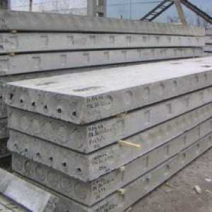 Mere in cena armiranih betonskih plošč