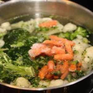 Recepti za kuhanje zamrznjene zelenjave