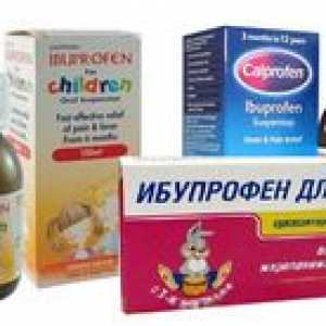 Sirup ibuprofen za otroke: navodila za uporabo