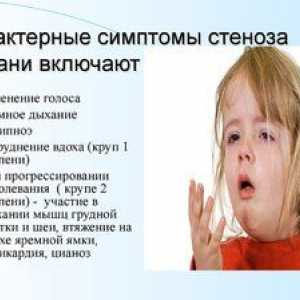 Stenoza grla pri otrocih: simptomi, vzroki in zdravljenje
