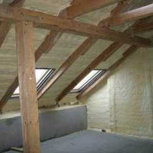 Ogrevamo streho podstrešja: kako pravilno izbrati materiale