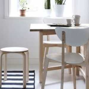 Izbira tabele za kuhinjo v Ikei: katalog in cene kuhinjskih miz