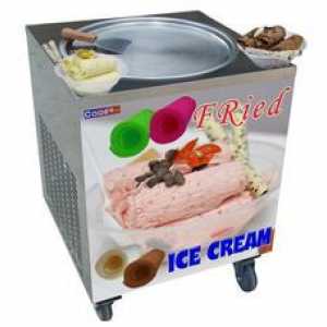 Pohovani sladoled in oprema za pripravo