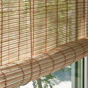 Kakšne so bambusove zavese za okna