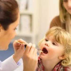 Kaj je gn - hipertrofija palatinskih tonzil pri otroku