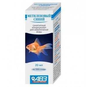 Navodila za uporabo metilen blue v akvariju