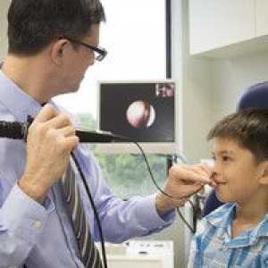 Endoskopija nosu in nazofarinksa pri otroku - kaj ta študija daje?