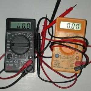 Kako meriti napetost z voltmetrom