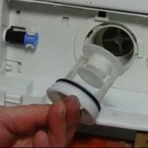 Kako odpreti in očistiti filter v pralnem stroju