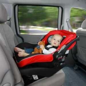 Kako prenašati novorojenčka v avto