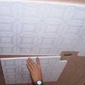 Kako pravilno lepilo strop ploščice