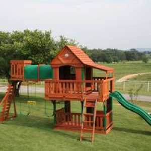 Kako izbrati pravo otroško igrišče za poletno rezidenco