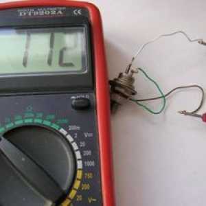 Kako preveriti tiristor in triac z multimeterom