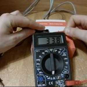 Kako zvoniti žice in kabel z multimeterom