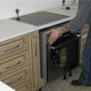 Kako namestiti vgrajeno pečico, namestitev električne pečice