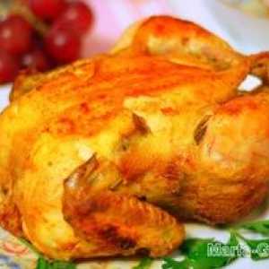 Kako okusno marinirano piščanec za pečenje v pečici
