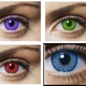 Objektivi za aliexpress: kako izbrati barvne leče za oči