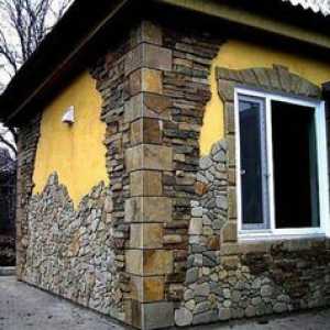 Soočenje hiše z naravnim kamnom