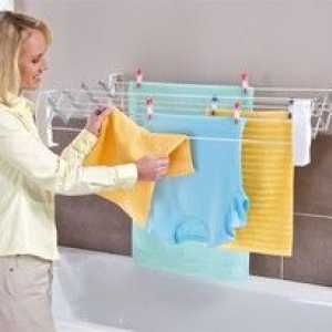 Značilnosti izbire sušilnika za stene za perilo v kopalnici