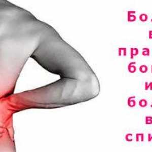 Vzroki za bolečino v hrbtu in na desni strani