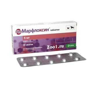 Tablete Marfloxin za pse in mačke