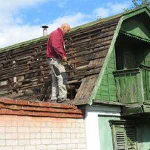 Popravite streho zasebne hiše z lastnimi rokami