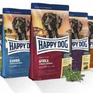 Srečna pes ali hrana "vesel pes": opis