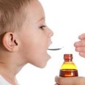 Kašelj sirup za otroke bronhicum, navodila za uporabo