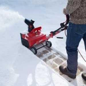 Oprema za odstranjevanje snega z lastnimi rokami doma: snežne plavarice