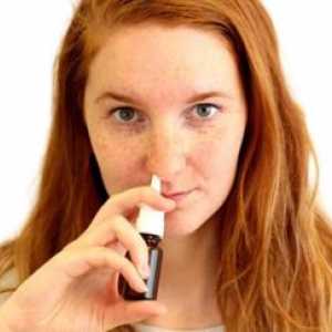 Spray iz dlake in izcedek iz nosu